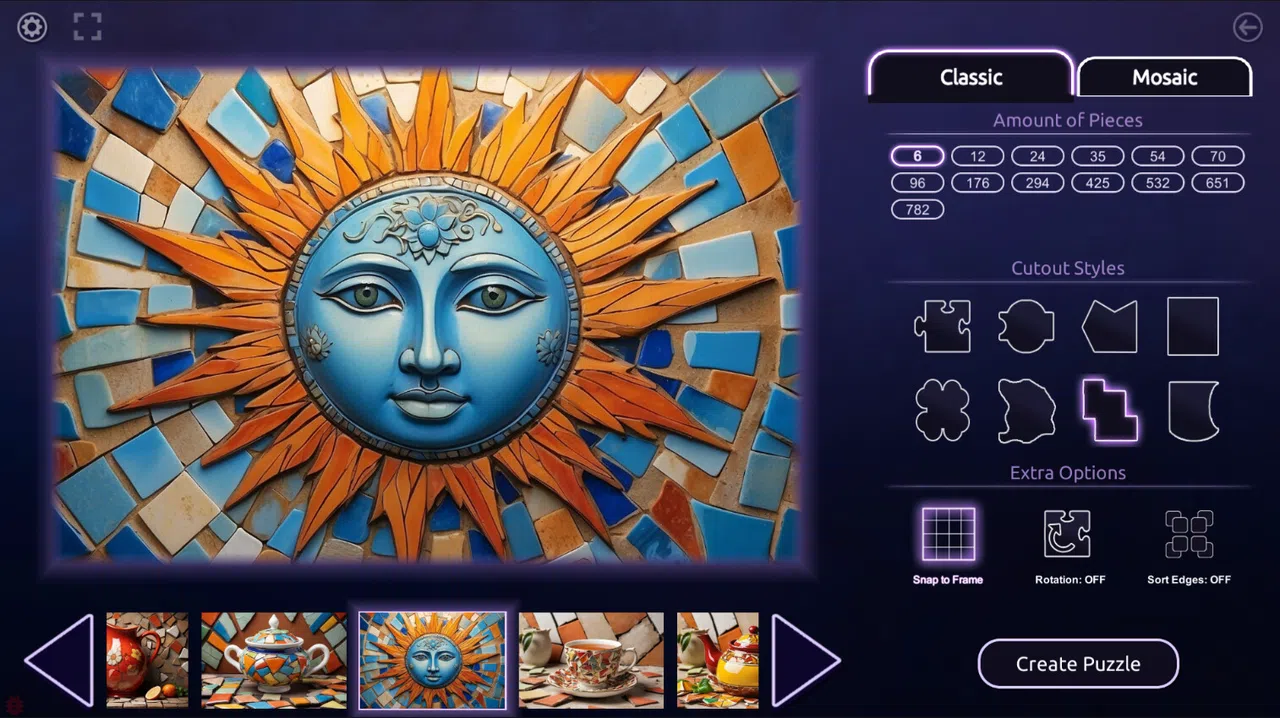 Master of Pieces © Jigsaw Puzzle DLC - Ceramic Mosaic Screenshot 7