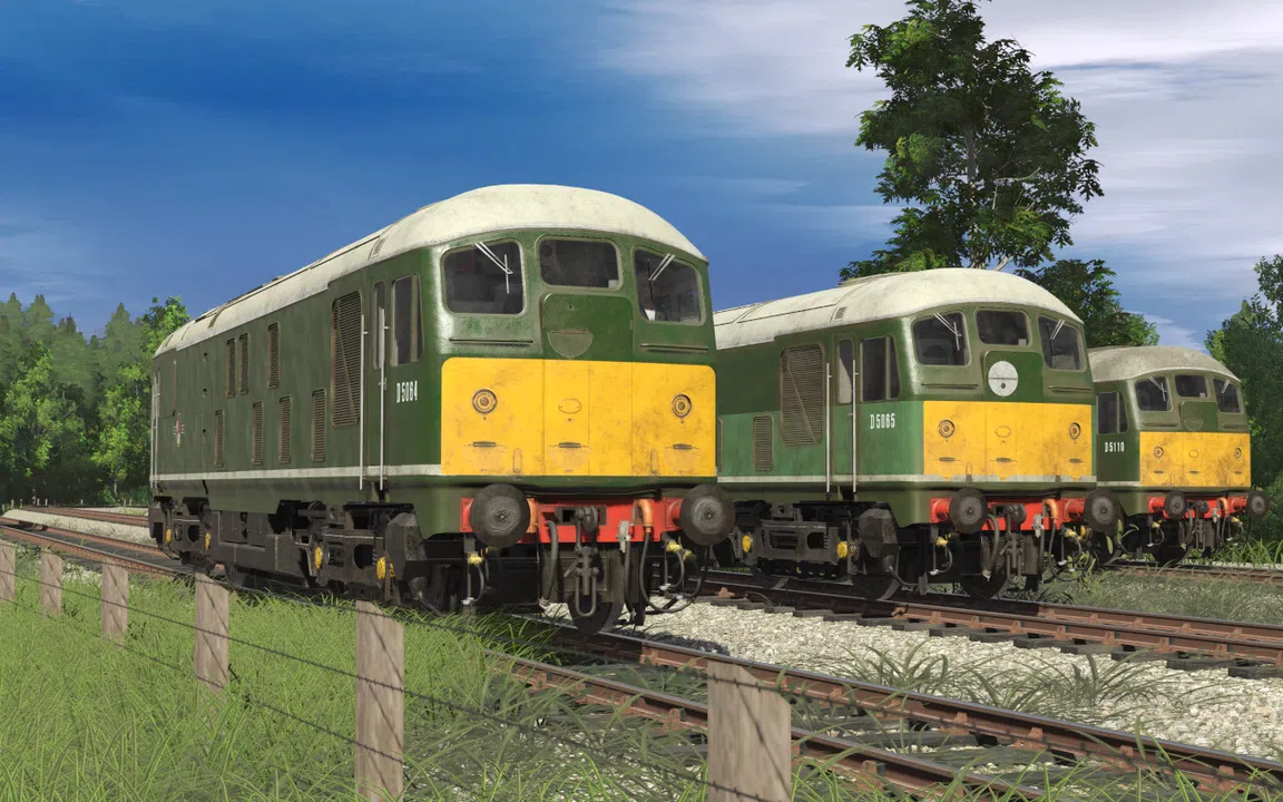 Trainz Plus DLC - BR Class 24 - Blue & Green Screenshot 3