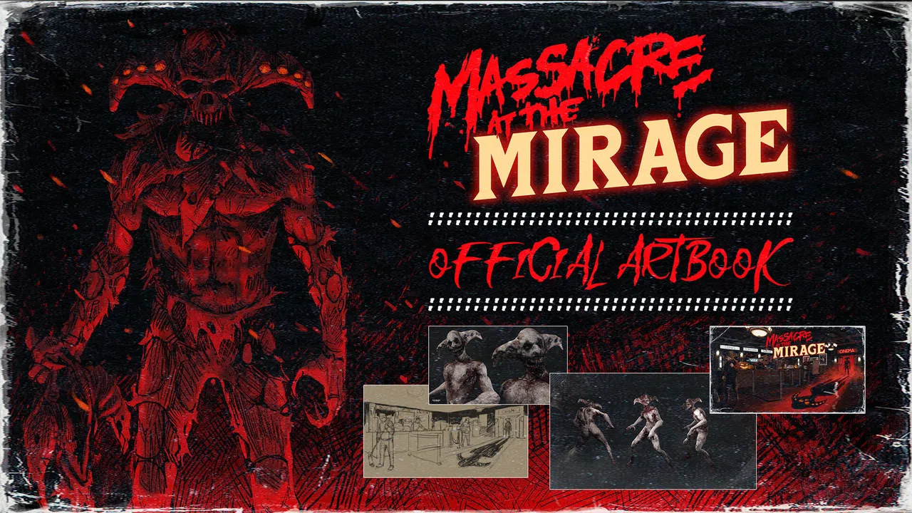 Massacre At The Mirage: Artbook Screenshot 0