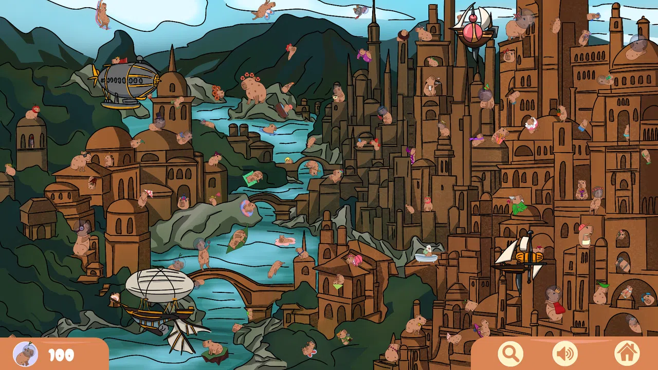 100 Hidden Capybaras Screenshot 2