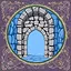 Canyon exit icon