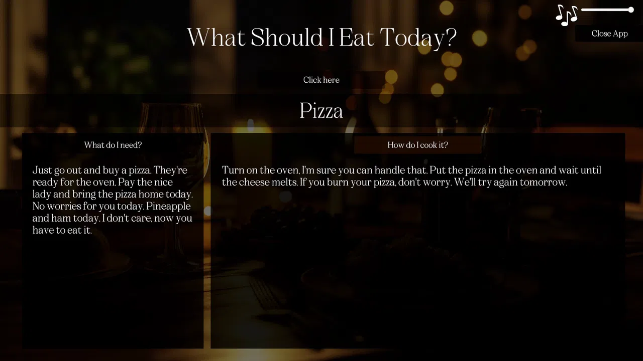 What Should I Eat Screenshot 2