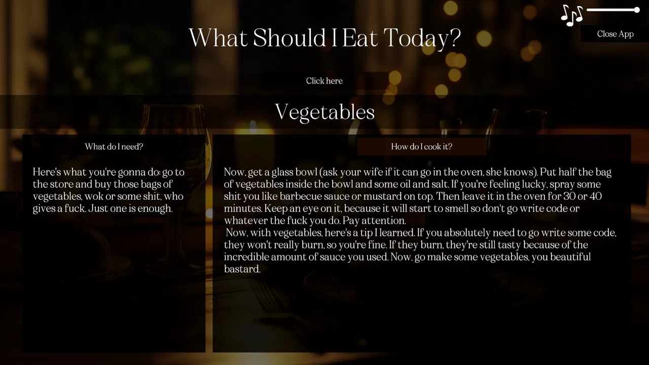 What Should I Eat Screenshot 3