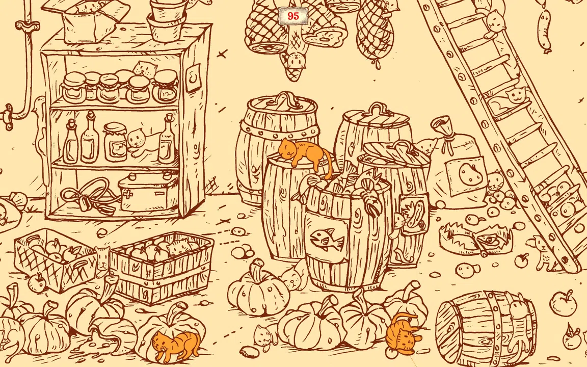 100 Find Kitties: Kitty house II Screenshot 0