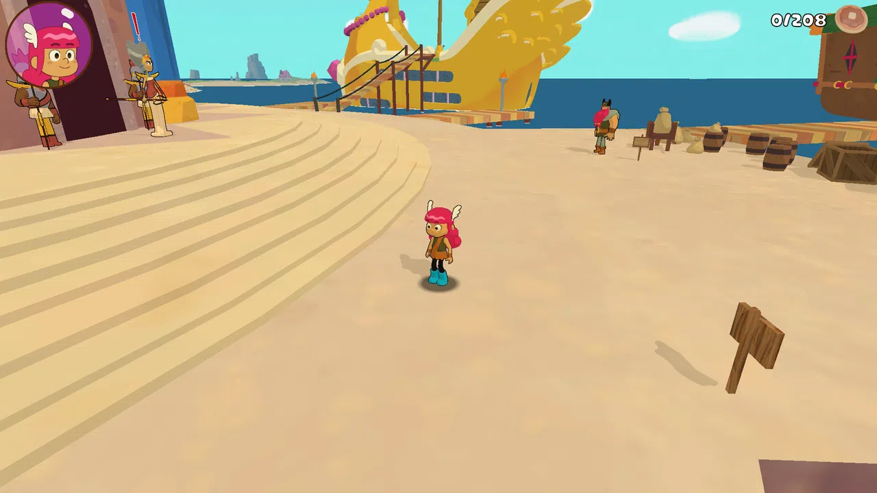 Lana Longbeard And The Golden Stacks - Prologue Screenshot 0