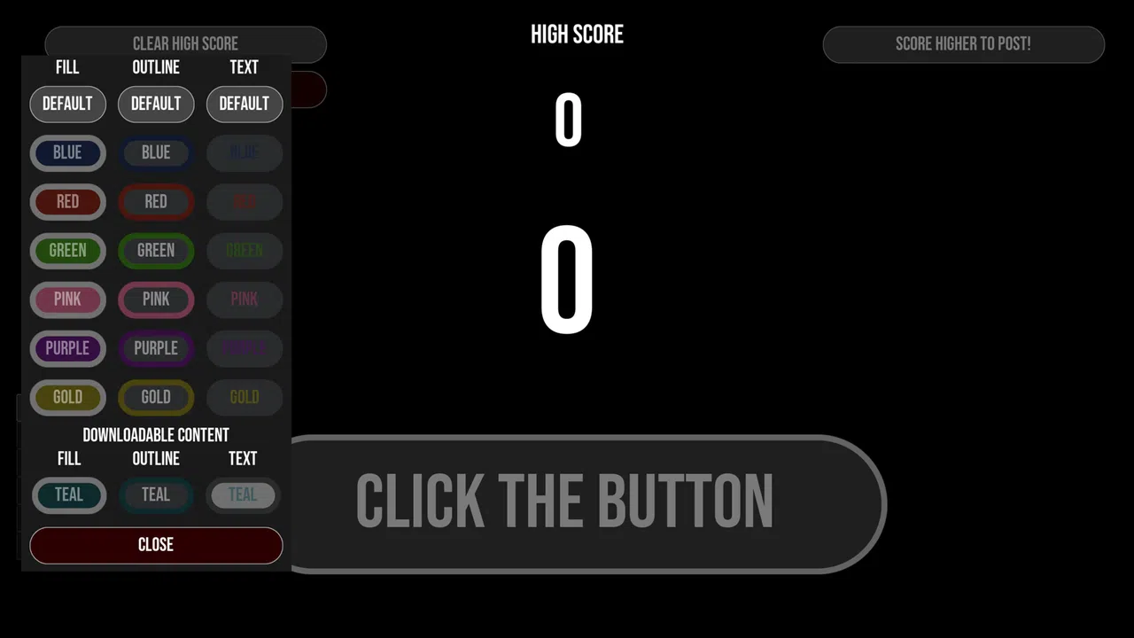 The Button Game - Button Color Pack 1 Screenshot 0