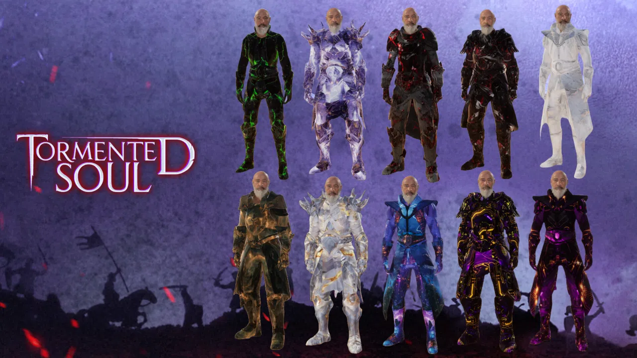 Tormented Soul - Eisington's Founder Cosmetics Bundle Screenshot 0
