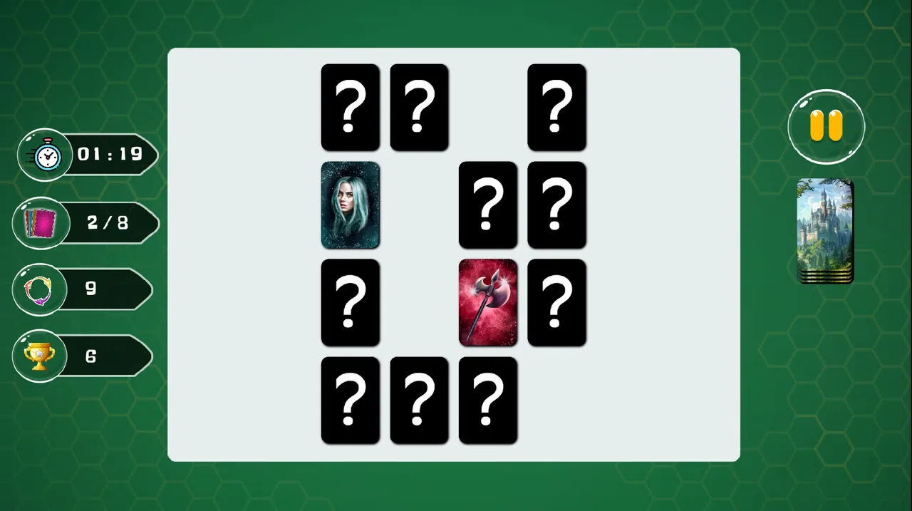 Fantasy Memory: A Relaxing Match Game Screenshot 3