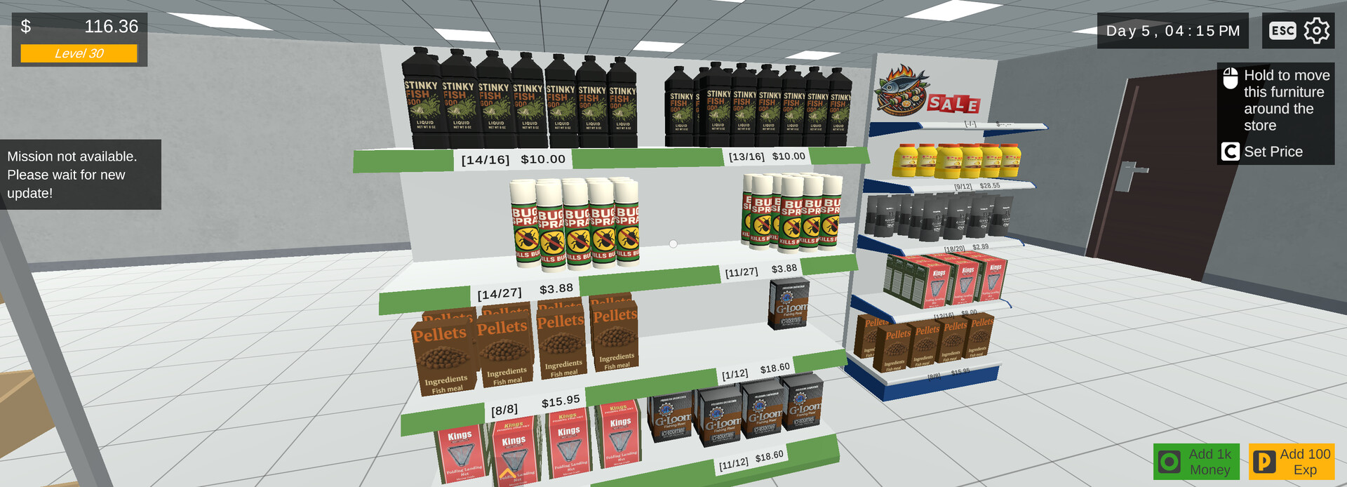 BAIT & TACKLE STORE SIMULATOR Screenshot 0