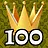 100 Games won
