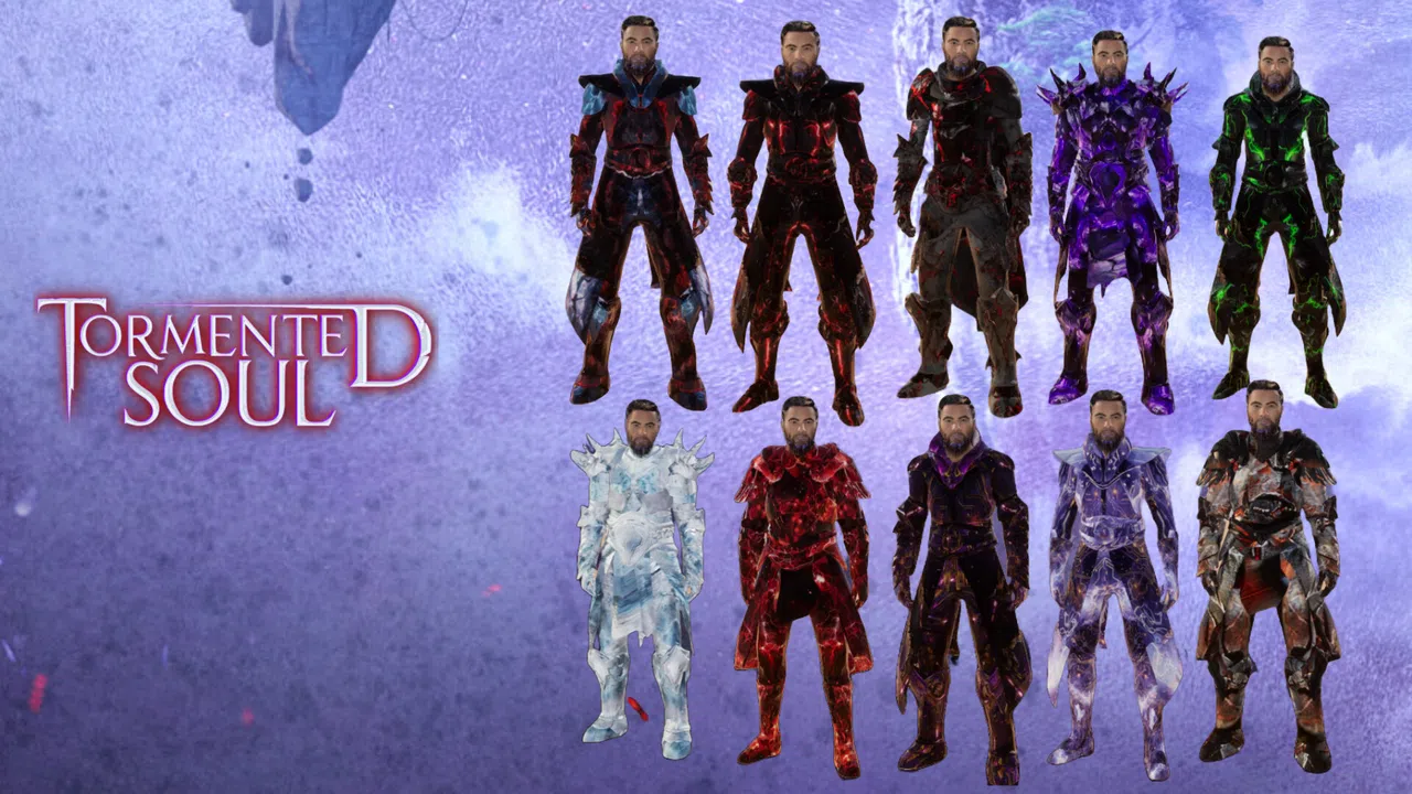 Tormented Soul - Onyx's Founder Cosmetics Bundle Screenshot 0