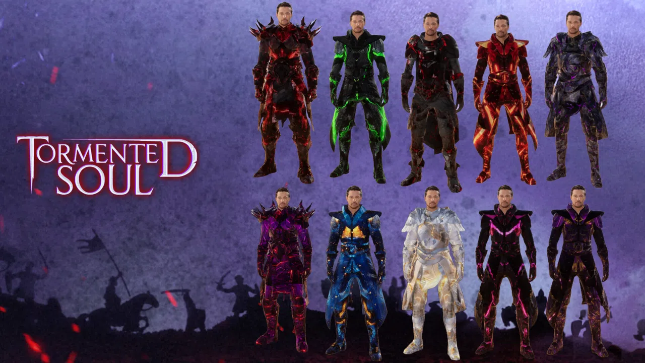 Tormented Soul - Mental's Founder Cosmetics Bundle Screenshot 0
