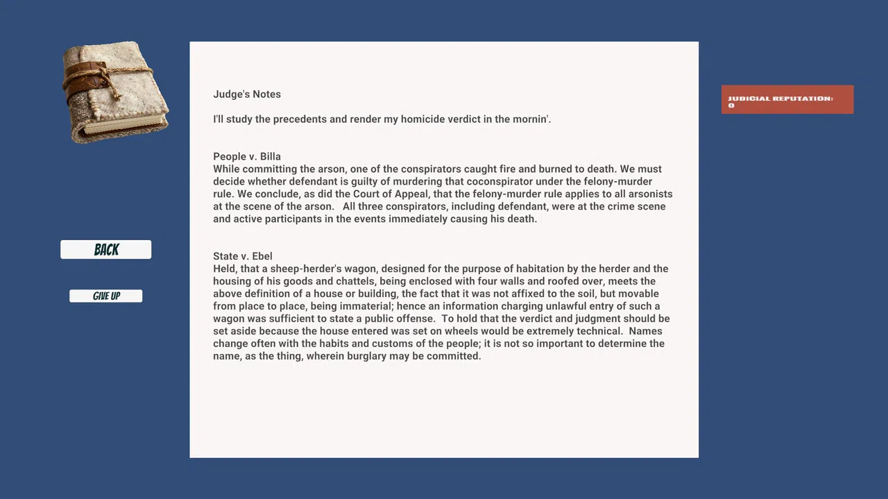 Homicide Judge Screenshot 9