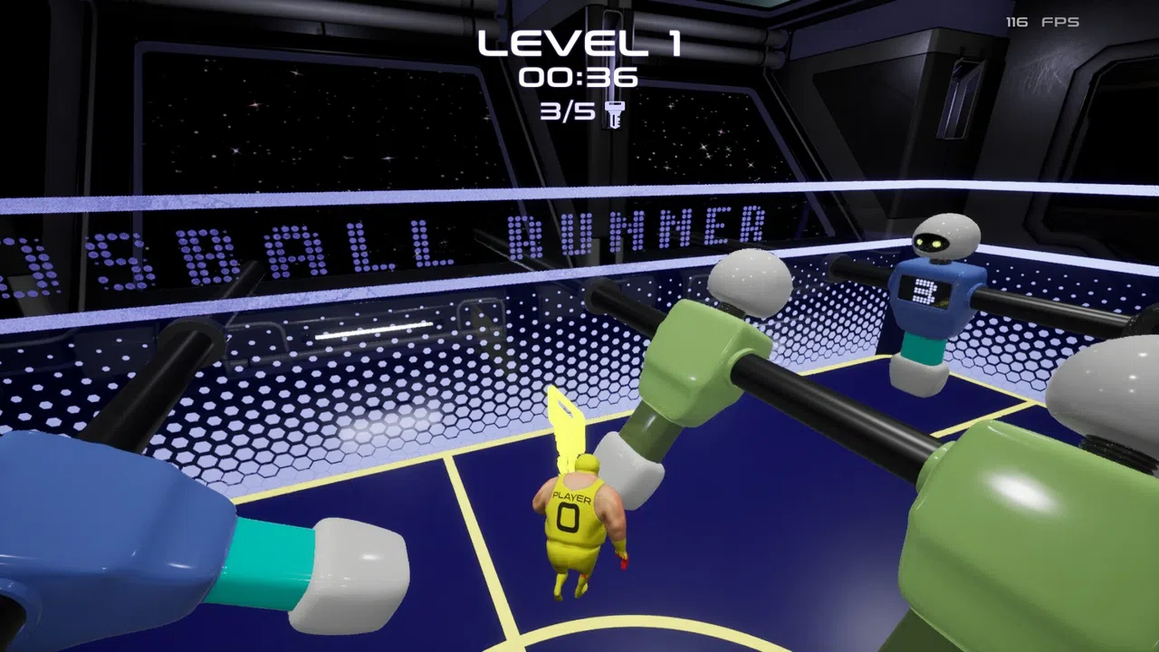 FOOSBALL RUNNER Demo Screenshot 1