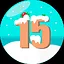 Level 15 icon