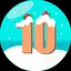 Level 10 icon