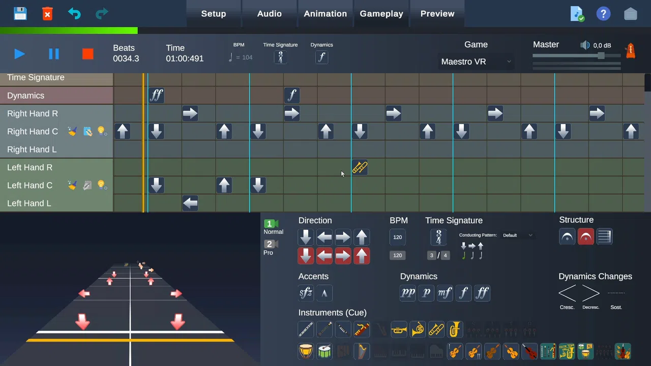 Maestro VR - Level Editor Screenshot 23