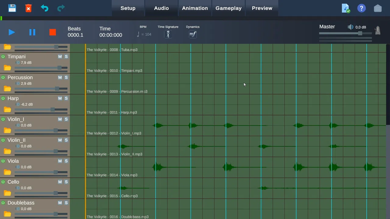 Maestro VR - Level Editor Screenshot 5