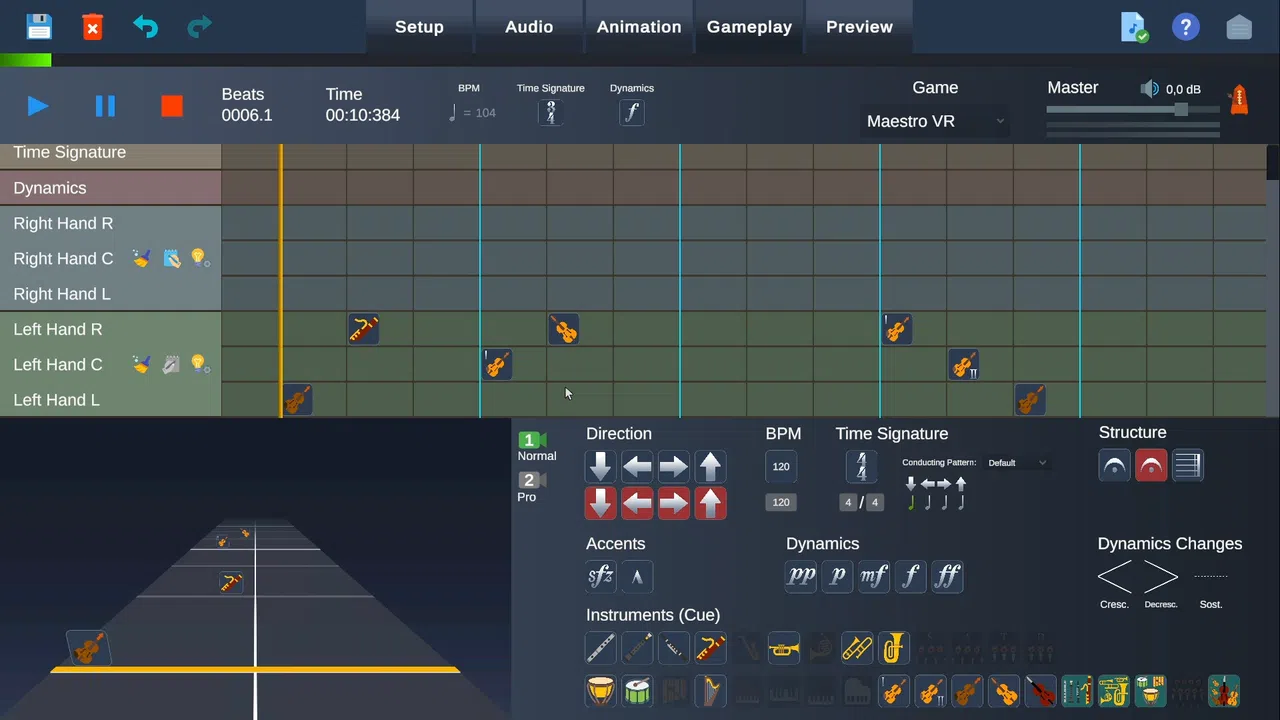 Maestro VR - Level Editor Screenshot 21