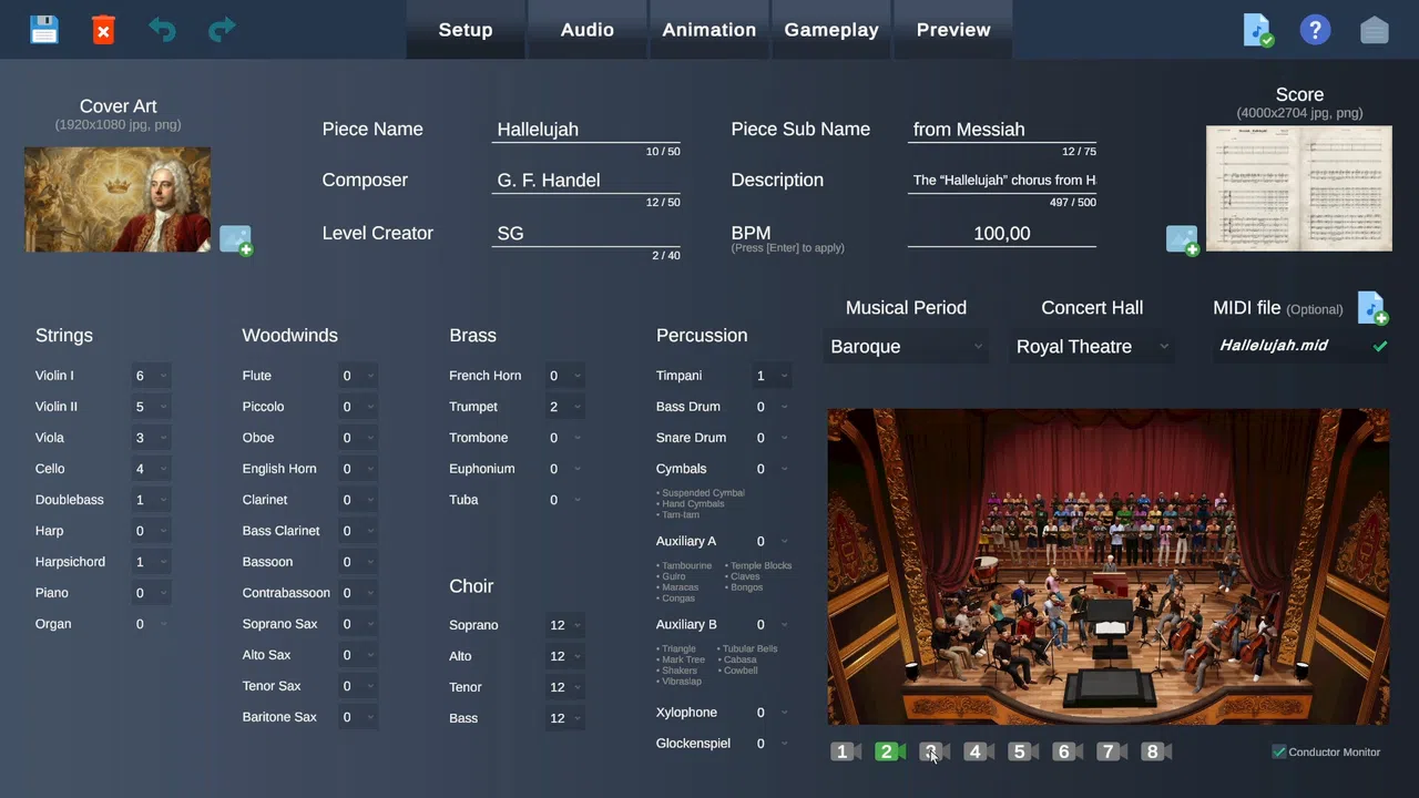 Maestro VR - Level Editor Screenshot 3