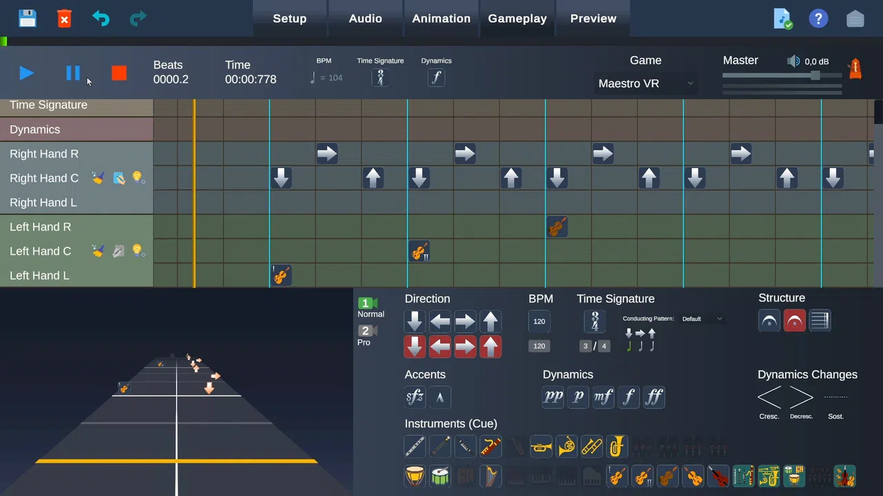 Maestro VR - Level Editor Screenshot 22