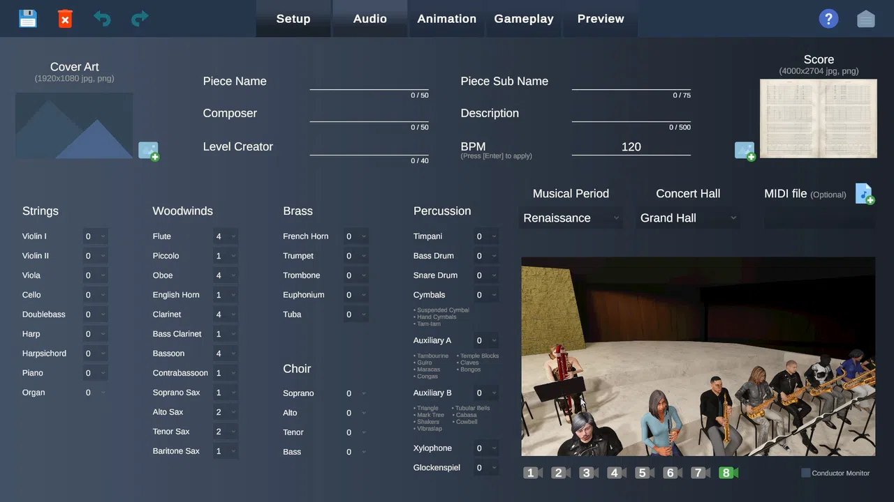 Maestro VR - Level Editor Screenshot 4