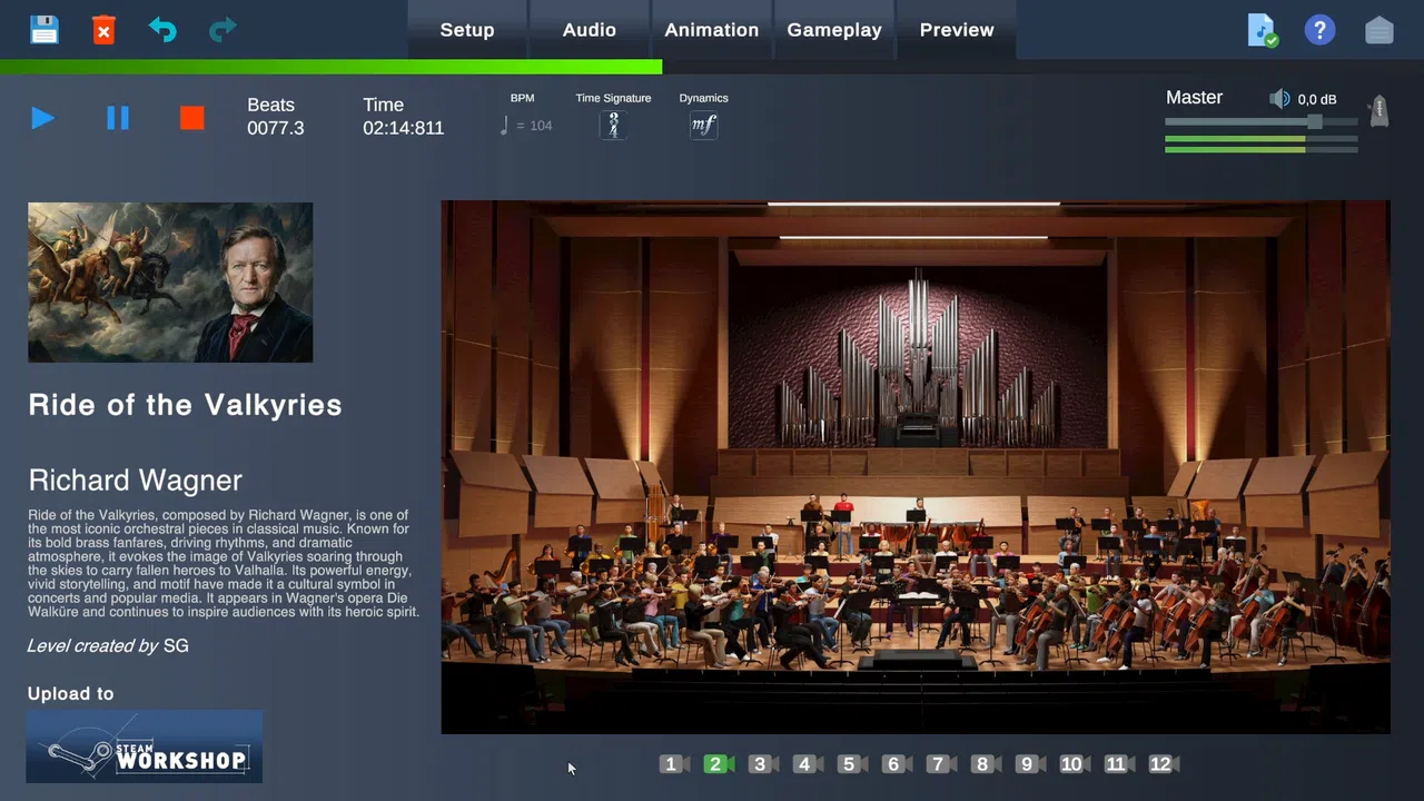 Maestro VR - Level Editor Screenshot 0