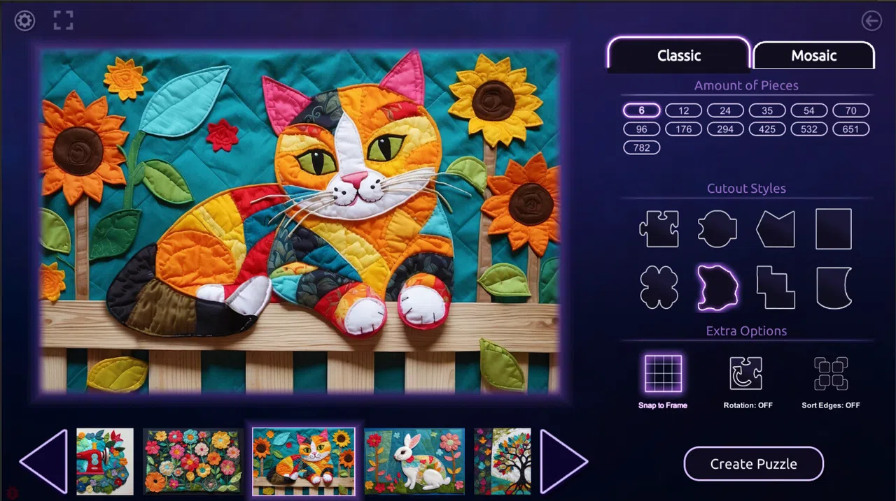 Master of Pieces © Jigsaw Puzzle DLC - Patchwork Creations Screenshot 0
