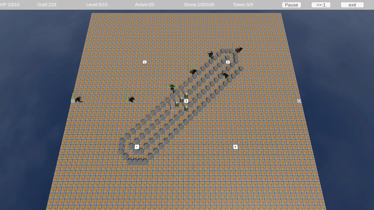mazeTD Screenshot 1