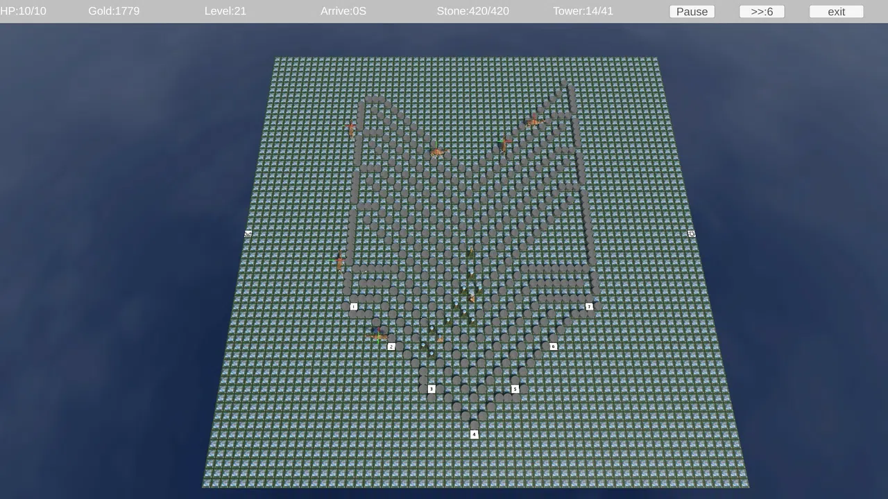 mazeTD Screenshot 0