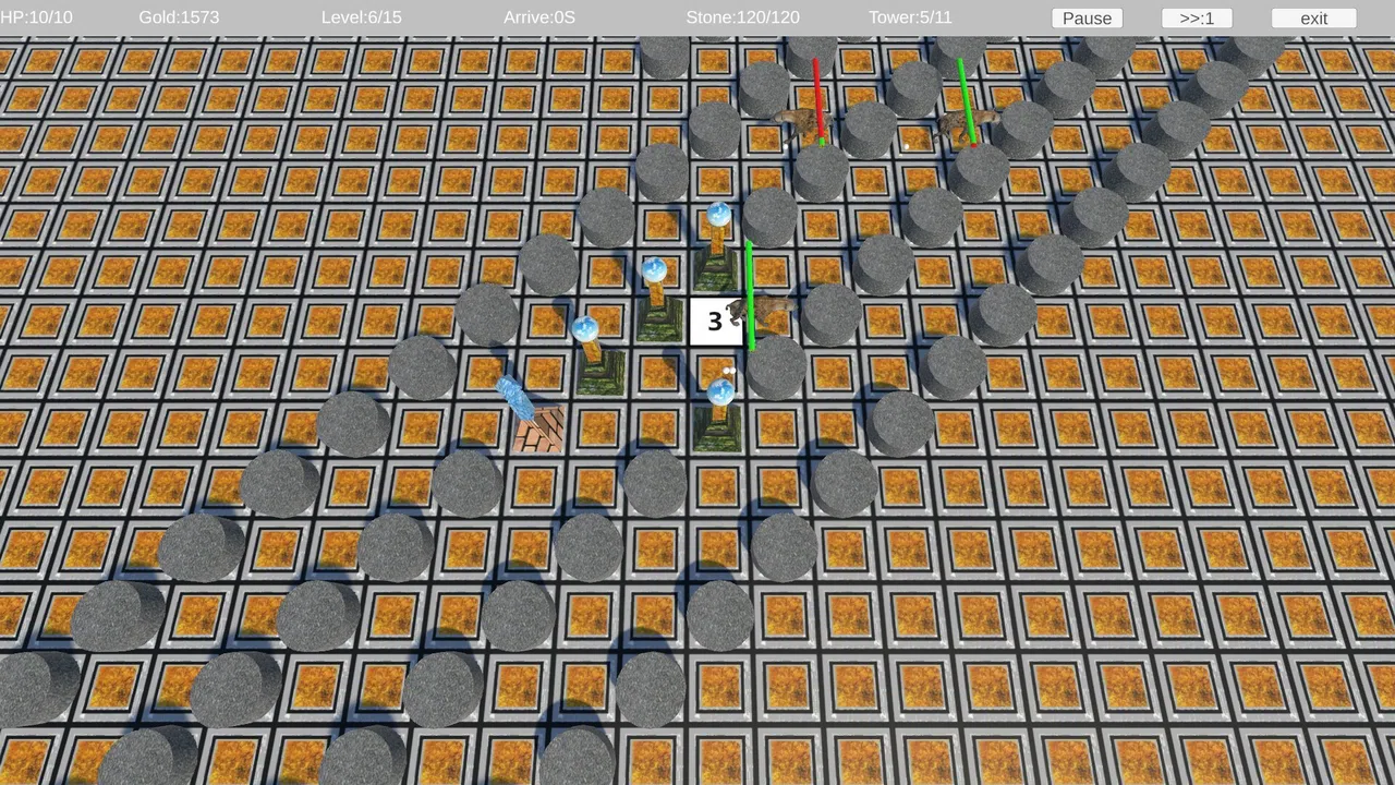 mazeTD Screenshot 2