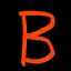 B icon