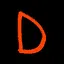 D icon