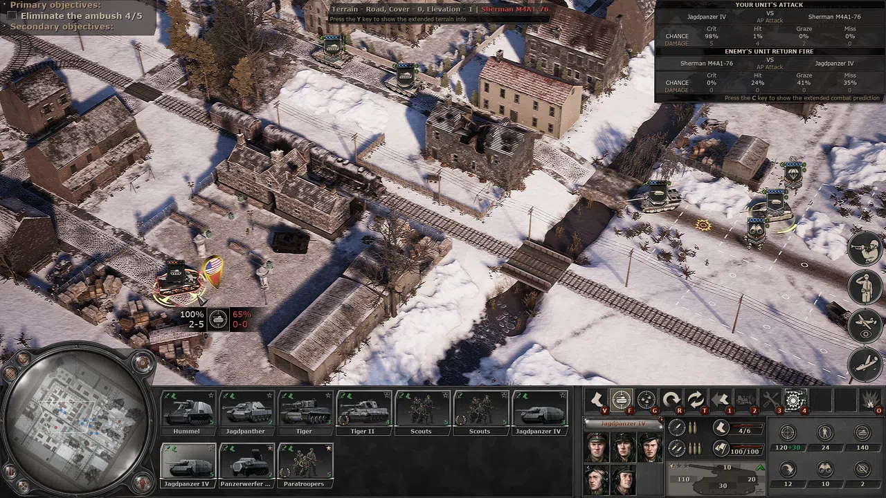 Headquarters: World War II - Ardennes Screenshot 10