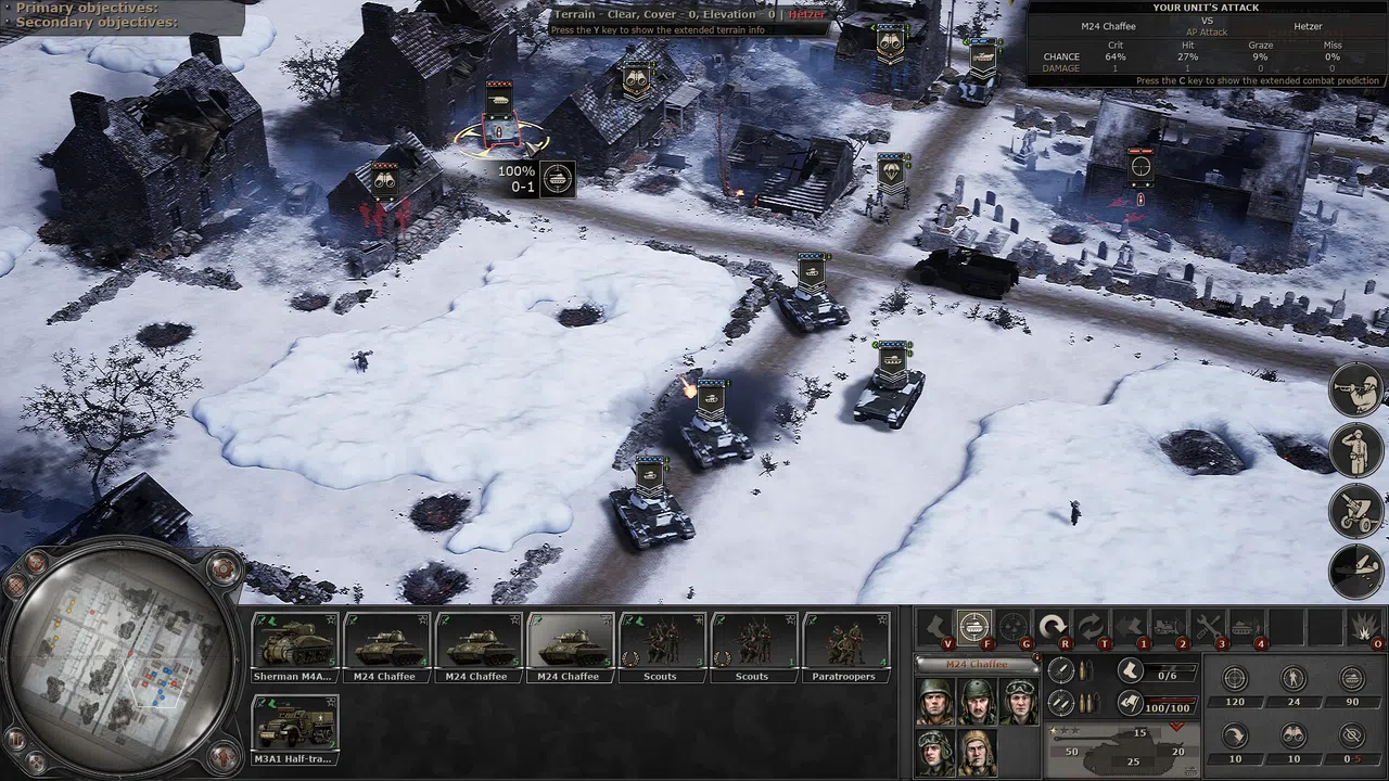 Headquarters: World War II - Ardennes Screenshot 1