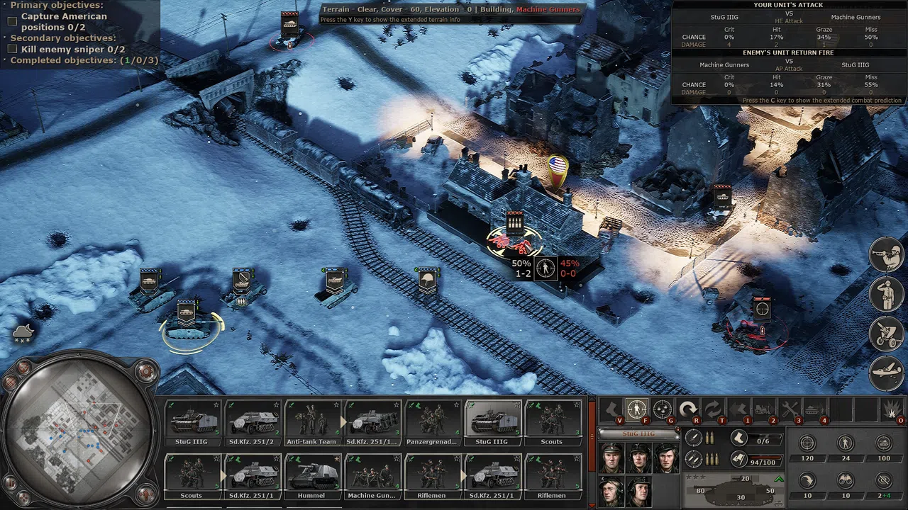 Headquarters: World War II - Ardennes Screenshot 0