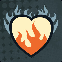 Love can be a very frightenning thing icon