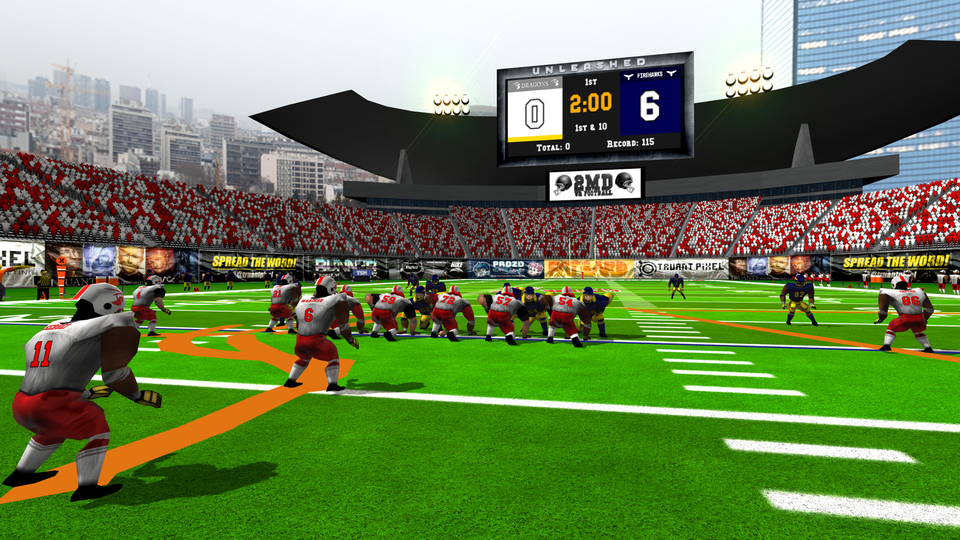 2MD:VR Football Unleashed ALL✰STAR Screenshot 3