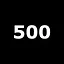 500 is a BIGGER number though icon