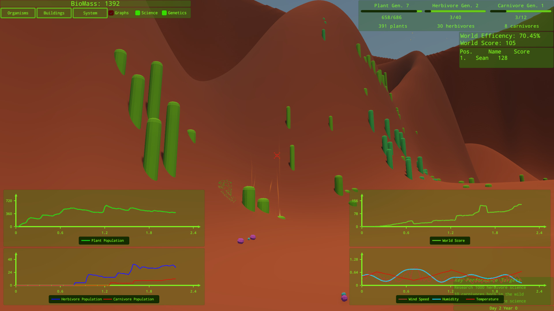 Intelligent Design: An Evolutionary Sandbox Screenshot 9