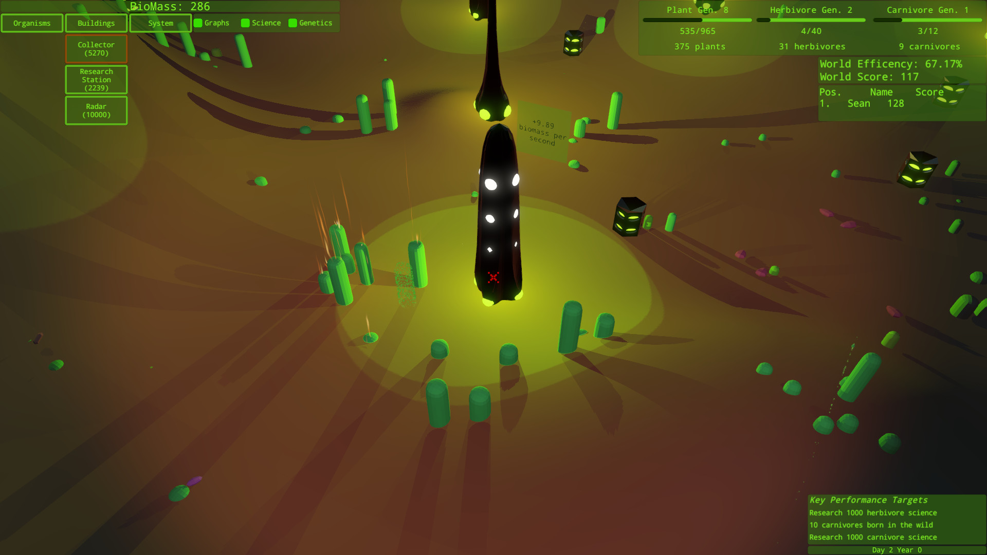 Intelligent Design: An Evolutionary Sandbox Screenshot 6