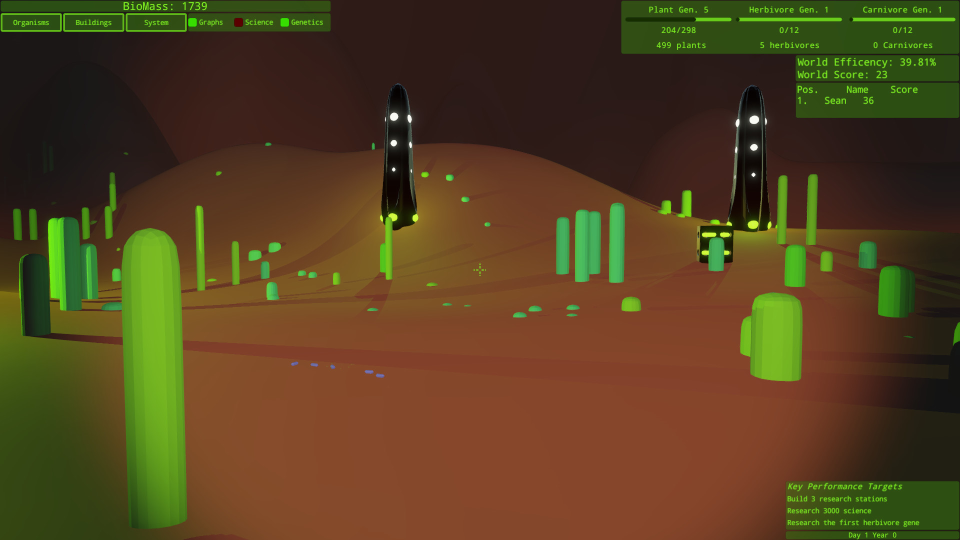 Intelligent Design: An Evolutionary Sandbox Screenshot 8