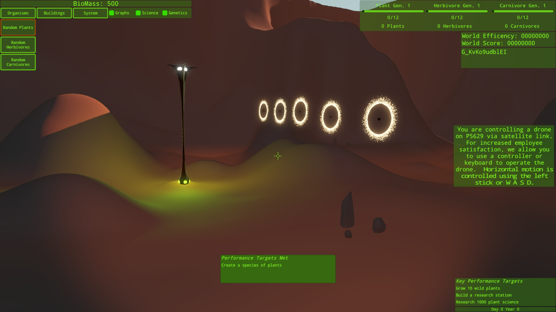 Intelligent Design: An Evolutionary Sandbox Screenshot 0