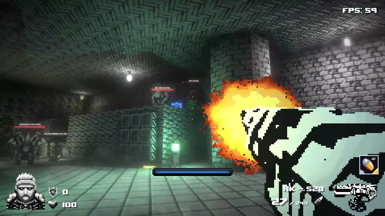 Doomed Hell 64: FPS Dungeon Crawler Screenshot 2