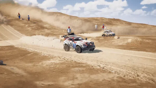 Big Air Desert Rally Screenshot 1