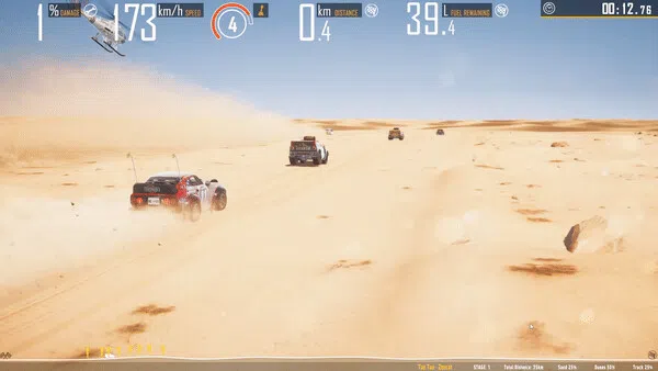 Big Air Desert Rally Screenshot 0