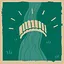 A bridge over troubled waters icon