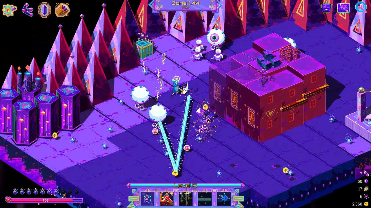 Neon Spellstorm Screenshot 1