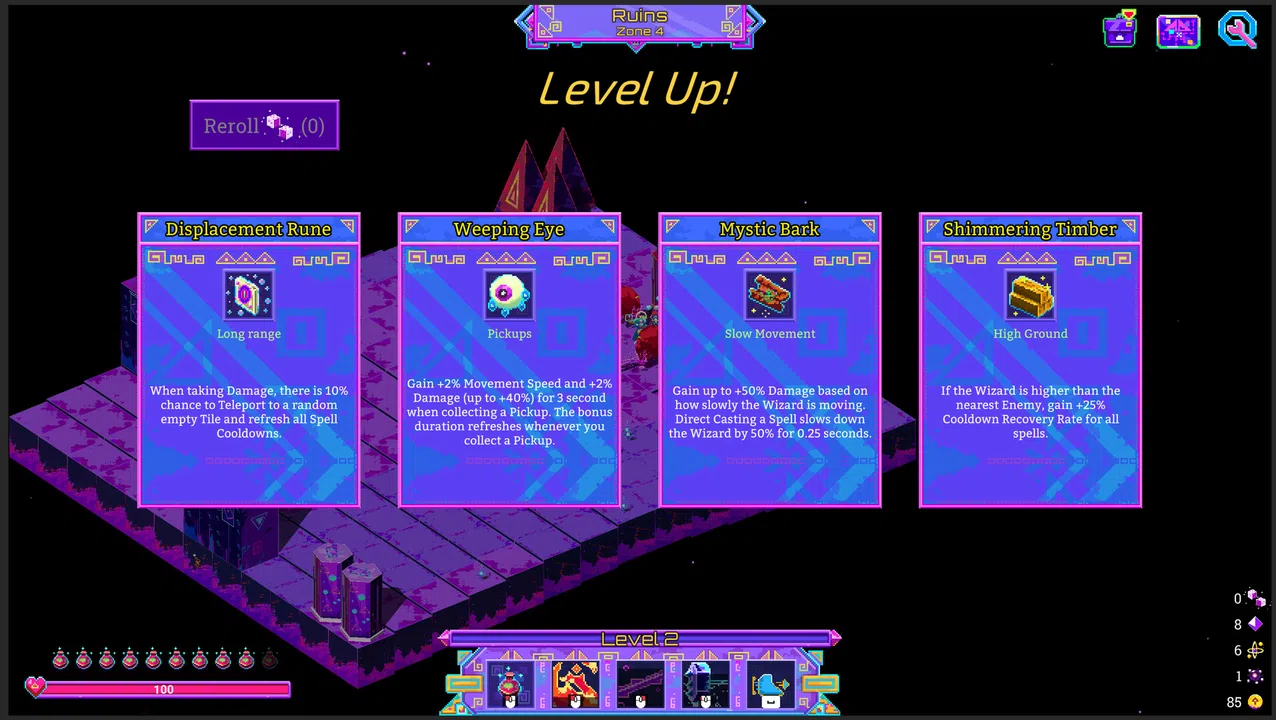 Neon Spellstorm Screenshot 3