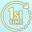 First Time icon